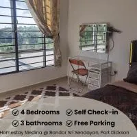 Homestay Medina Sendayan，位于Kampong Baharu Jimah的酒店