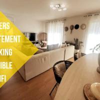 Superbe appartement 4 pers Blotzheim Near Basel，位于布洛泽姆巴塞尔-米卢斯- 弗赖堡欧洲机场 - BSL附近的酒店