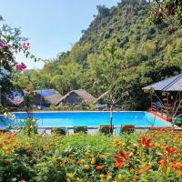 Catba Papillon Garden Bungalows & Resort，位于吉婆岛的酒店