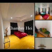 HeiAki Lodge Excursion Nukuhiva Chambre Hei，位于Nuku HivaNuku Hiva - NHV附近的酒店