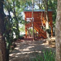 Chalet del lago Don Asterio，位于埃斯特城Guarani International Airport - AGT附近的酒店