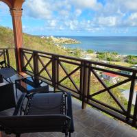 The Seaview Villa，位于CharlestownUnion Island Airport - UNI附近的酒店