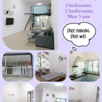 Umbrella Homestay Sibu，位于诗巫斯布机场 - SBW附近的酒店