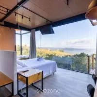 Cabana c/ jacuzzi e vista para as montanhas VST031，位于São Paulo dos Pinhais的酒店