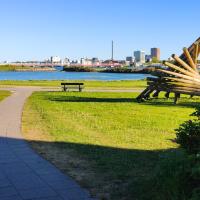 Waterfront - Apartment - free parking，位于Nørresundby奥尔堡机场 - AAL附近的酒店