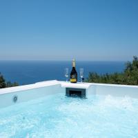 Elaia's Villas Hot Tub & Seaview，位于帕尔加的酒店