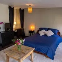 Studio indépendant avec terrasse,位于Chamant的酒店