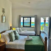 Villea Frangipani Top floor 2 bedroom Apartment，位于马埃岛Seychelles International Airport - SEZ附近的酒店