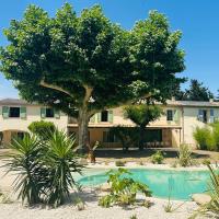 Chambre d'hôtes Le Mas Vidal，位于尼姆尼姆-阿莱斯-卡马尔格-塞文机场 - FNI附近的酒店