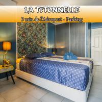 La Ti Tonnelle - Centre et Confort - Wiskeys，位于圣丹尼斯罗兰加洛斯国际机场 - RUN附近的酒店