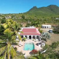 The Beach House and 2 appartments for full or separate rental, all with pool and private beach，位于奥拉涅斯塔德富兰克林德拉诺罗斯福机场 - EUX附近的酒店
