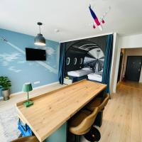 Airliner Apartment，位于克卢日-纳波卡克鲁日国际机场 - CLJ附近的酒店