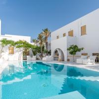 Santorini Crystal Blue Boutique Hotel，位于卡马利Kamari Beach的酒店