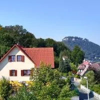 Schöne Ferienwohnung im Herzen der Sächsischen Schweiz，位于柯尼希施泰因易北的酒店