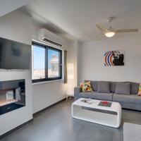 Makenzy Star 2bd Duplex 300m From Beach，位于Aglantzia拉纳卡国际机场 - LCA附近的酒店