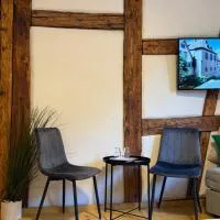 Gasthof zum goldenen Schiff - Lehmzimmer Fachwerk，位于马克特布赖特的酒店