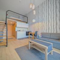 Sky Loft Wrocław Apartment by BookingHost，位于弗罗茨瓦夫罗茨瓦夫-斯特拉霍维采机场 - WRO附近的酒店