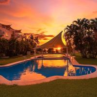 Depto con PISCINA PUENTE DEL MAR ACAPULCO，位于阿卡普尔科胡安·N·阿尔瓦雷斯将军机场 - ACA附近的酒店