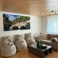 Ferienwohnung Beck am Rande der schwäbischen Alb，位于Bempflingen的酒店