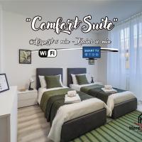 Comfort Suite - Airport 5min - AC - Smart TV，位于热那亚热那亚哥伦布机场 - GOA附近的酒店