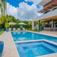 Villa Libertad, amazing pool ,modern design，位于El Infiernito拉罗马纳国际机场 - LRM附近的酒店