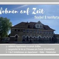Alter Bahnhof Schwaan - Monteurswohnungen，位于Schwaan的酒店