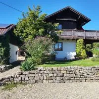 Ferienwohnung Mei Ruh'，位于Burggen的酒店