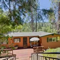 Red Cabin in Twain Harte - King bed，位于Twain Harte的酒店