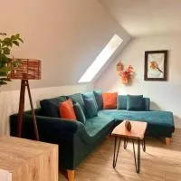 Moderne Ferienwohnung mit Balkon & WLAN - zentral，位于巴特温嫩贝格的酒店