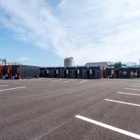 HOTEL R9 The Yard Shibukawa，位于Akutsu的酒店