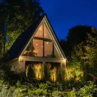 Alva Rhön Panorama Ferienhaus - Auszeit mit Kamin，位于Frankenheim的酒店