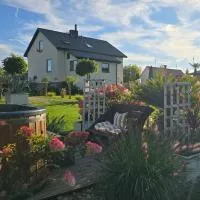VIP VILLAGE Las Woda Rower - Podgrzewany Basen, Balia, Sauna，位于Miedzierza的酒店