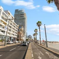 Tel Aviv Beachfront Bliss，位于特拉维夫的酒店