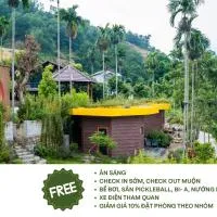 Kovie Hoa Lac - Wellness & Forest Retreat，位于Hòa Lạc的酒店