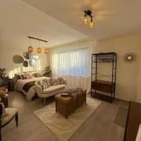 Calm & Stylish Apartment Atomium Area Bruxelles，位于Wemmel的酒店