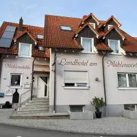 Landhotel am Mühlenwörth,位于陶贝尔比绍夫斯海姆的酒店