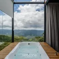 Cabana romântica com vista incrível VST040，位于Anitápolis的酒店