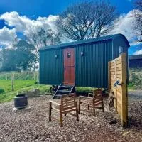 Cosy Shepherds Hut Lyme Regis, Cummins Farm，位于布里德波特的酒店