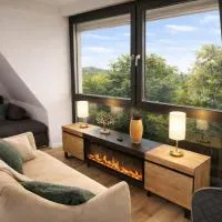 Ferienwohnung Niki am Straussee Seeblick und Kamin für bis zu 12 Personen，位于施特劳斯贝格的酒店