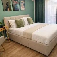 Green Studio Militari Residence Self Check-in & Private Parking,位于Roşu的酒店