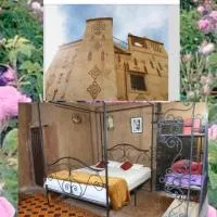 KASBAH DES MONTAGNS maisons d'hôtes la vallée des roses,位于Bou Tharar的酒店