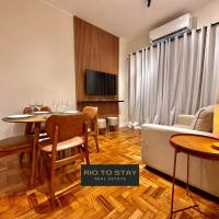 2 minutos da praia + recep&ccedil;&atilde;o 24h - Leblon，位于里约热内卢的酒店