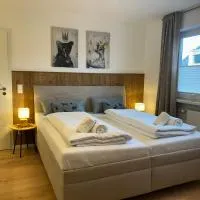 Apartments in Aufhausen - 1 & 2 Raum Wohnungen im 5-Seen-Land,位于施坦贝尔格湖畔贝格的酒店
