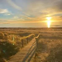 Nära strand och hav，位于哈尔姆斯塔德的酒店