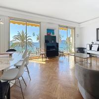 Beautiful 3 bedroom. Direct sea view. 401，位于戛纳的酒店