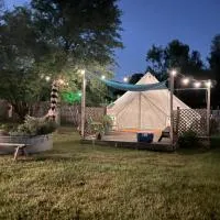 Savannah-Winery Yurt near Sequoia & Kings Canyon National Parks，位于Dunlap的酒店