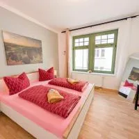 Urlaubsmagie Ferienwohnung Bachrauschen - Balkon am Bach - für 6P - BA2，位于塞布尼茨的酒店