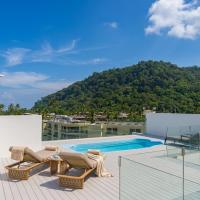 Seaview 2 BR Apt with Private Pool and Terrace at Absolute Residence 5404，位于芭东海滩的酒店