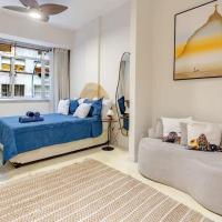 Studio Carioca a Beira Mar Copacabana，位于里约热内卢的酒店