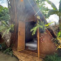 A Frame Cottage at Zhayas Beach and Cottages，位于爱妮岛的酒店